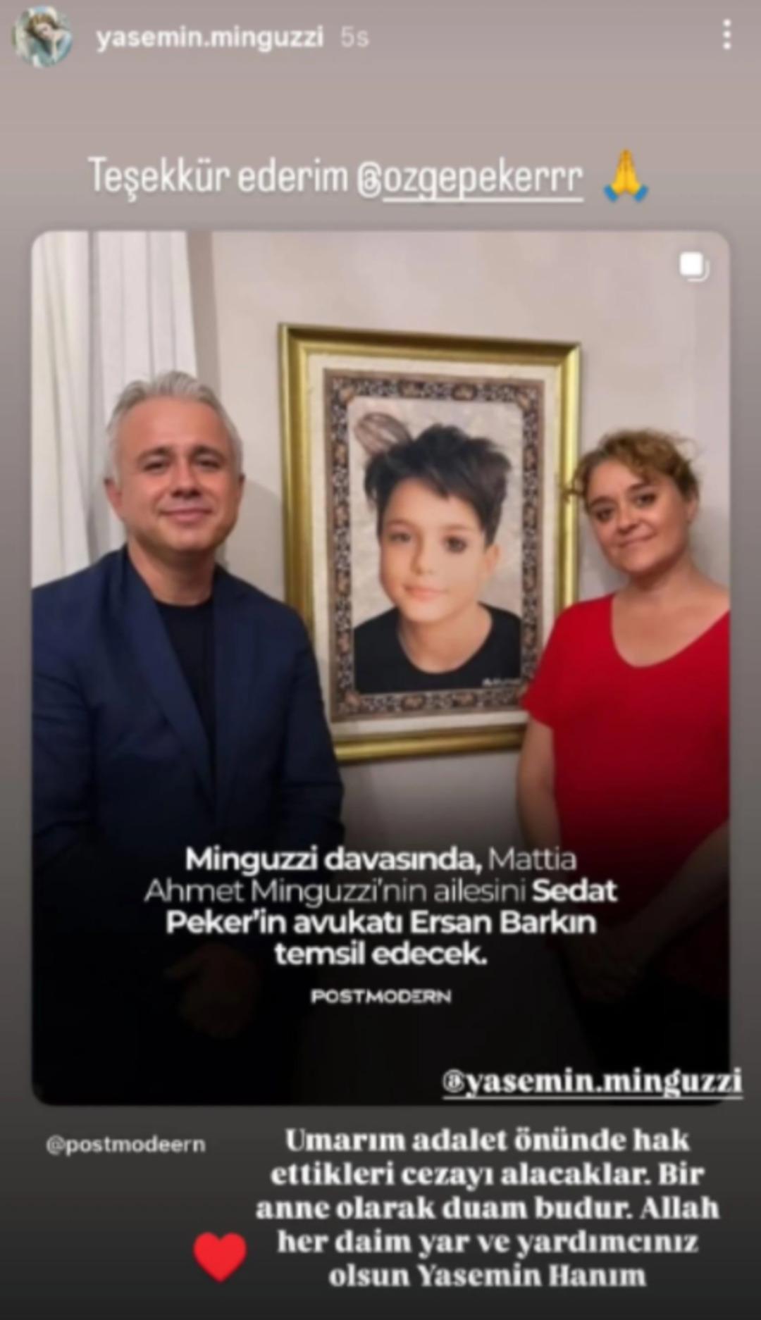 Yasemin Mingrezzi Sedat Peker sayesinde karısı Özge Peker
